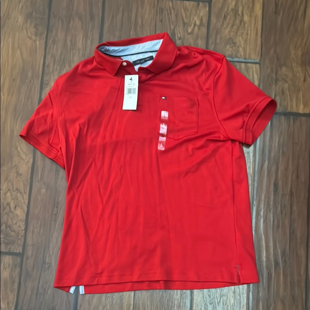 Tommy Hilfiger Men’s Red Polo Shirt